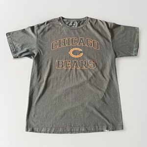 Chicago Bears Shirt Mens L Gray Short Sleeve Tee NFL Team Apparel